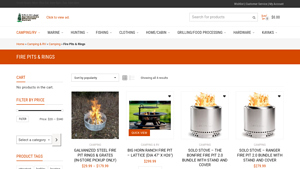 Northwoods Outlet - Fire Grates & Rings