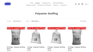 Nusso - Polyester Stuffing