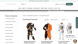 Oasis Jackets - Customized Tracksuits