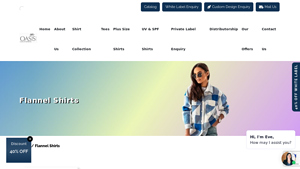 Oasis Shirts - Wholesale Flannel Apparel