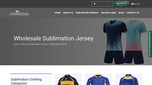 Oasis Sublimation - Wholesale Sublimated Jerseys
