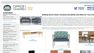 Office Chairs Discount - Waiting Room Chairs