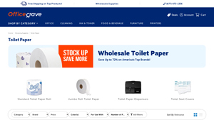 OfficeCrave - Bulk & Wholesale Toilet Paper