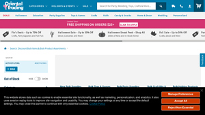 Oriental Trading - Discount Bulk Products