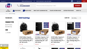 OX Plastics - Bulk Trash Bags
