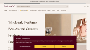 Packamor - Wholesale Perfume Bottles & Custom Packaging