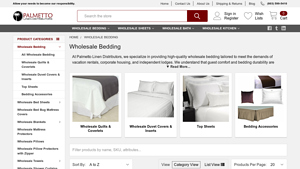 Palmetto Linen - Wholesale Bedding Solutions