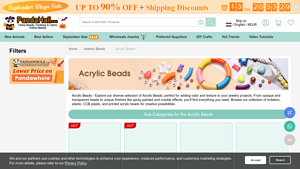 PandaHall - Wholesale Acrylic Beads