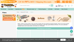 Pandahall - Wholesale Craft Buttons