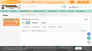 Pandahall - Wholesale Hair Barrette Findings