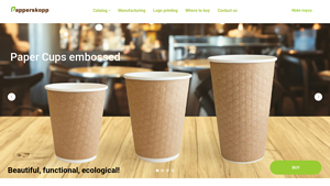 Papperskopp - Eco-Friendly Disposable Paper Cups