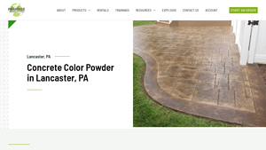 Paradise Concrete Solutions - Concrete Color Powder