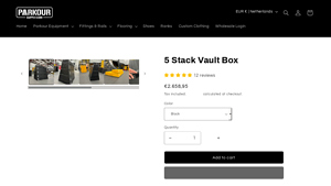 Parkour Supply - 5 Stack Vault Box