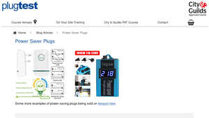 Power Saver Plugs - Scam Alert