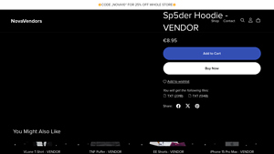 Sp5der - Hoodie