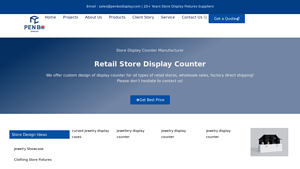 Penbo Display - Custom Retail Store Display Counters