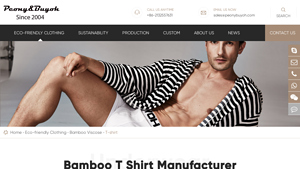 Peony Buyoh - Bamboo T Shirts Bulk