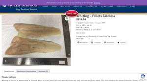 Piazza Seafood - Skinless Whiting Fillets