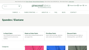 Pine Crest Fabrics - Wholesale Stretch Fabrics