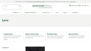 Pine Crest Fabrics - Wholesale Stretch Fabrics