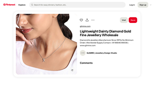 Glimire - Lightweight Dainty Diamond Jewellery