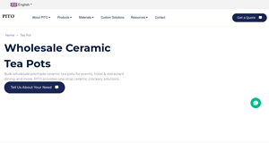 Pito - Wholesale Ceramic Tea Pots