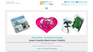 Plastech - Clear Plastic Clamshell Packaging