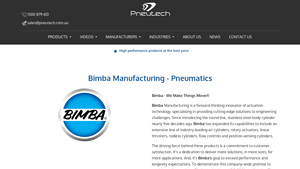 Bimba Manufacturing - Actuation Technology Solutions