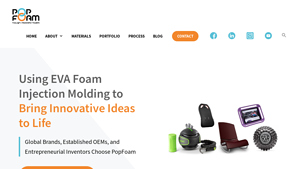 PopFoam - Injection Molded Closed-Cell EVA Foam Products