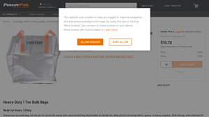 PowerPak - 1 Ton Industrial Bulk Bags