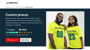 Printful - Custom Jerseys