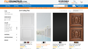 ProCeilingTiles - 2x4 Ceiling Tiles