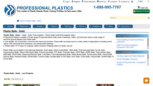 Professional Plastics - Plastic Balls