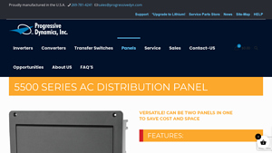 Progressive Dyn - PD5500-AC Distribution Panel