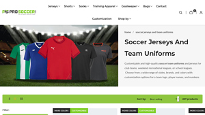 Pro Soccer Team Store - Soccer Team Uniforms