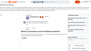 Round1 - Wholesale Plushies