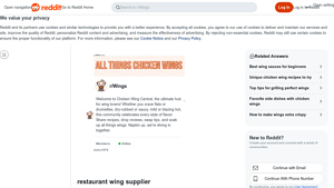 Restaurants - Wing Sourcing
