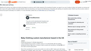 Reddit - Organic Baby Clothing