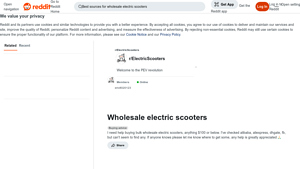 Bulk Wholesale Electric Scooters - Max 800W & 350W Models