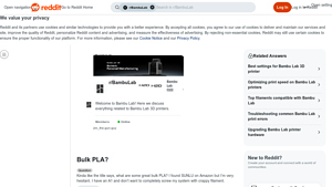 SUNLU - Bulk PLA Filament