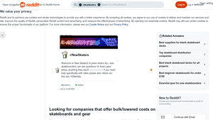 Skateboard Manufacturers - Bulk Gear for Community Giveaways
