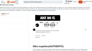 Nike - Genuine Suppliers