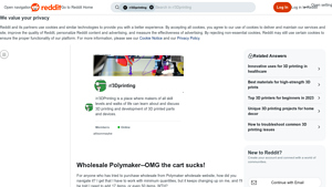 Polymaker - Wholesale Order Requirements