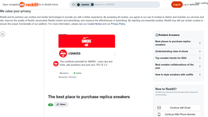 Tredzwithsneakers - High-Quality Replica Sneakers