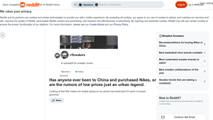 Nike - Pricing Insights in Hong Kong and China