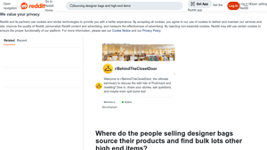 Designer Bags - Authenticity & Sourcing