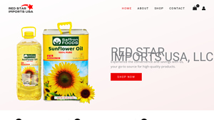 Red Star Imports - Glass Tea Cups & BBQ Skewers