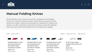 Rex Distributor - RT 8219-RD Multi Tool Pocket Knife