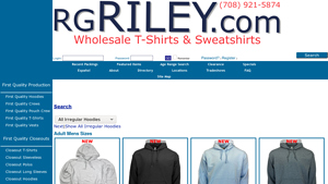 R.G. Riley - Wholesale Hooded Sweatshirts