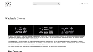 Rhinestone Jewelry - Wholesale Crowns